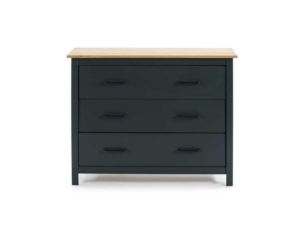 Comò 3 cassetti Mobenze/Blu - Mobenze FXRQ81188