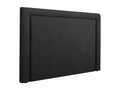 Mobenze - Testiera Mobenze 140x120 cm in bouclé nero - 140x8x120 cm CUCE88641