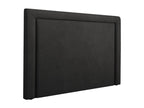 Mobenze - Testiera Mobenze 140x120 cm in bouclé nero - 140x8x120 cm CUCE88641