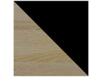 Tavolo Mobenze 125 Nero - Mobenze chêne 76x80x120cm Allongement Stratifié Mobenze WKSQ14598