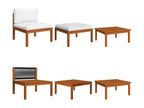Set di mobili da esterno bianchi