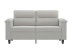 Divano à 2 posti Grigio chiaro 120 cm Tissu microfibra EYYB17248