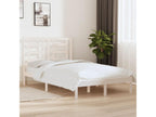 Struttura letto bianca, 120 x 190 cm