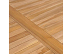 Tavolo da giardino 150x90x77 cm Mobenze de teck solide VUUX57211