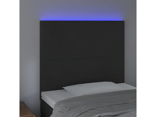 Letto nero, 80 x 5 x 118 cm