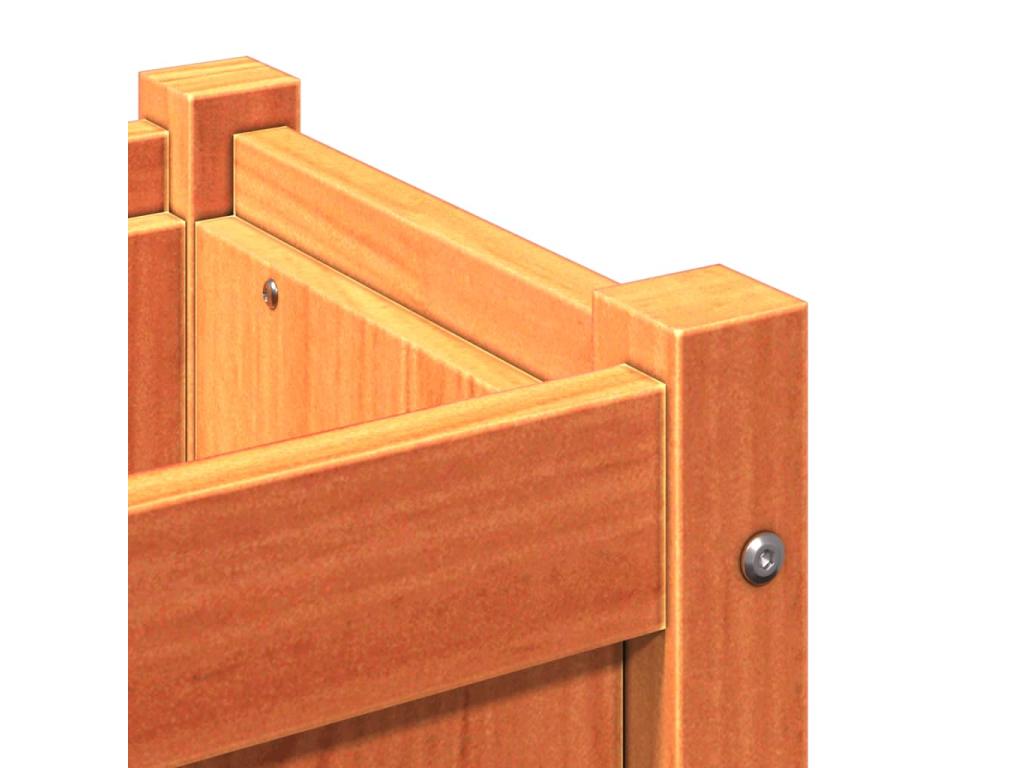 Mobili per la casa in legno di pino marrone, 60 x 60 x 60 cm