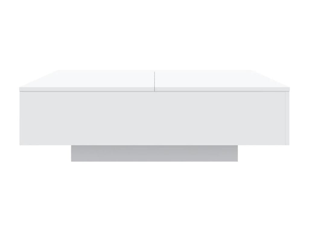 Tavolino da caffè bianco, 100 x 100 x 31 cm