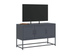 Mobile TV antracite 100,5x39x60,5 cm acciaio BYKO80557