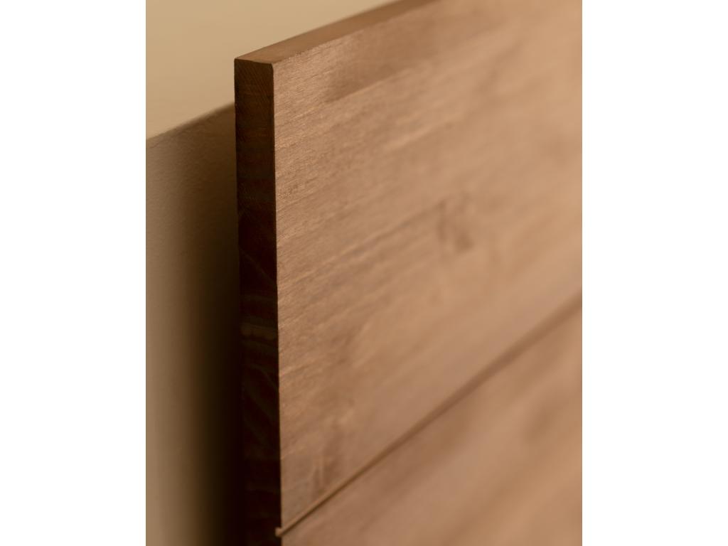 Letto in legno di pino marrone, 180 x 80 cm