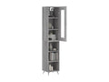 Credenza haut Mobenze grigio 34,5x34x180 cm Mobenze d'ingénierie VRLM29226