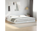 Struttura letto in legno ingegnerizzato bianco, 180 x 200 cm