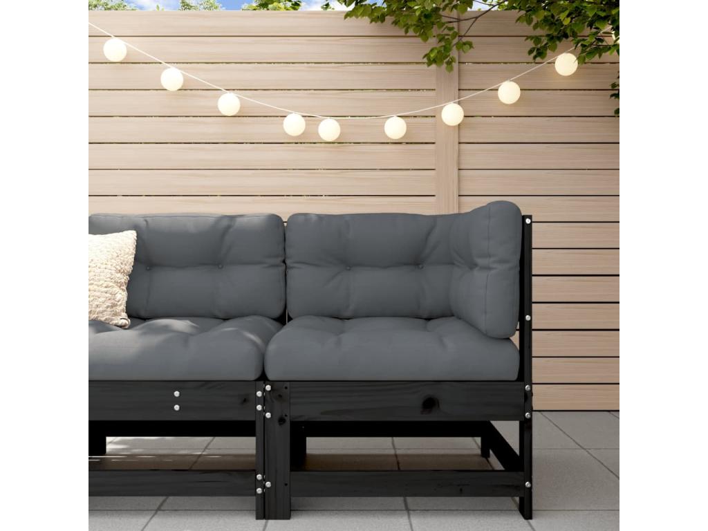 Divano in legno di pino nero