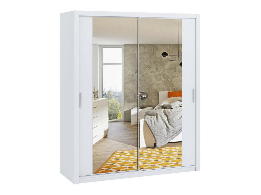 Armadio bianco, 215 x 180 x 62 cm