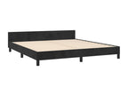 Struttura letto senza materasso nero Mobenze PYWN03887