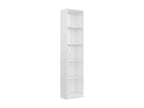 Libreria bianca, 40 x 24 x 175 cm