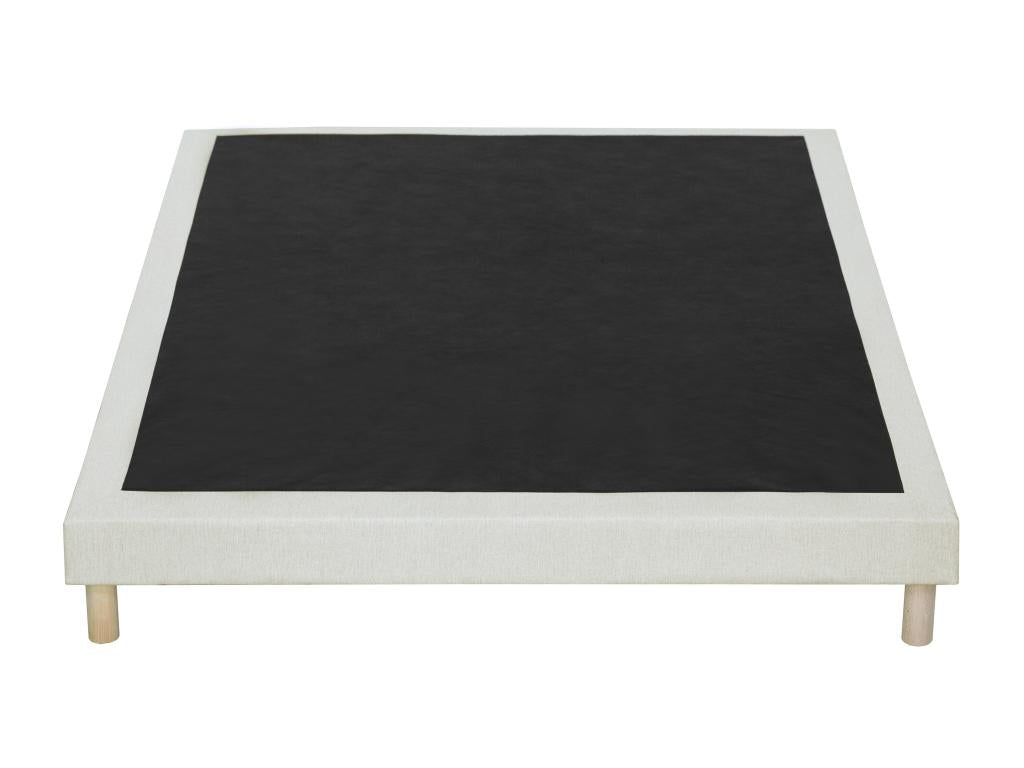 Sommier tapissier déco 160x200 cm - Beige - Mobenze LSTQ42045