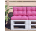 Coussins de palette 2 pezzi tessuto rosa FVDD72004