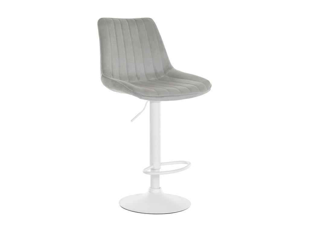 Tabouret de bar - Mobenze / White - Gray - Mobenze KMRL17155