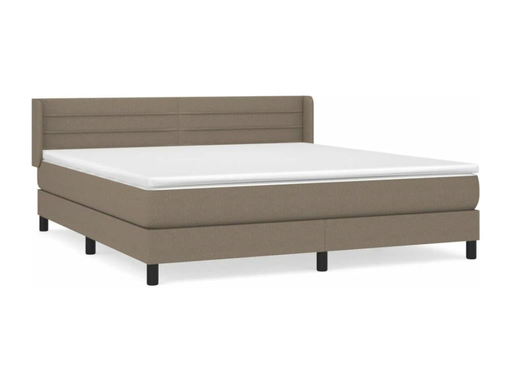 Lit à sommier tapissier con Materasso Mobenze 180x200 cm Tissu SPPG36177