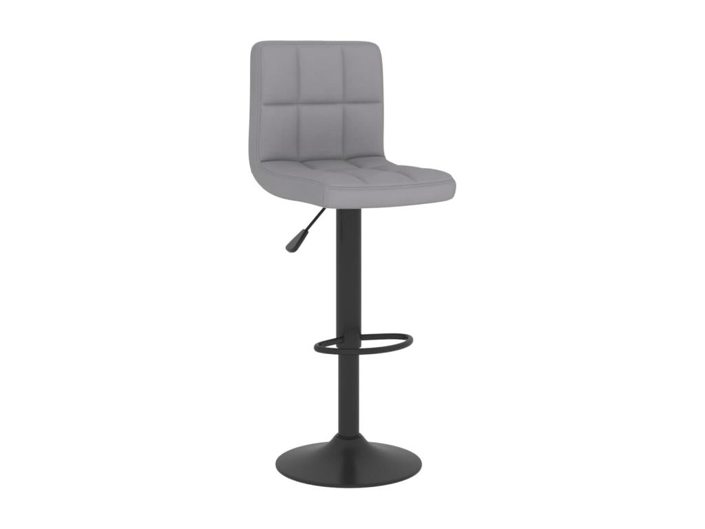 Tabourets de bar 2 pz Grigio chiaro Tessuto 8 DBWR39287
