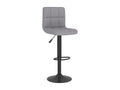 Tabourets de bar 2 pz Grigio chiaro Tessuto 8 DBWR39287