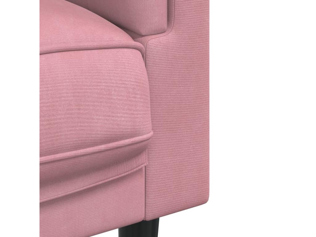 Poltrona con cuscino rosa Mobenze SGEM27489