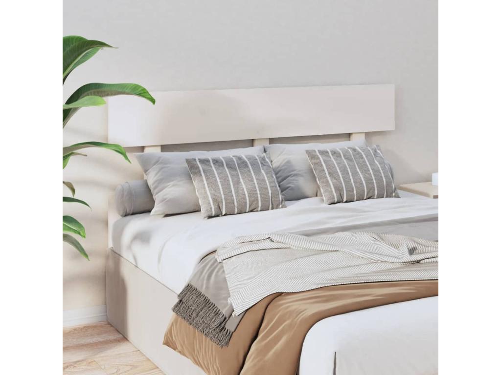 Letto in legno di pino bianco, 138 x 3 x 81 cm