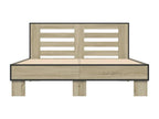 Struttura letto francese Mobenze 140x190 cm Mobenze d'ingénierie et métal ZNWM39515