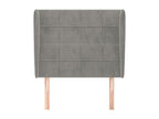 Letto grigio, 93 x 23 x 118 cm