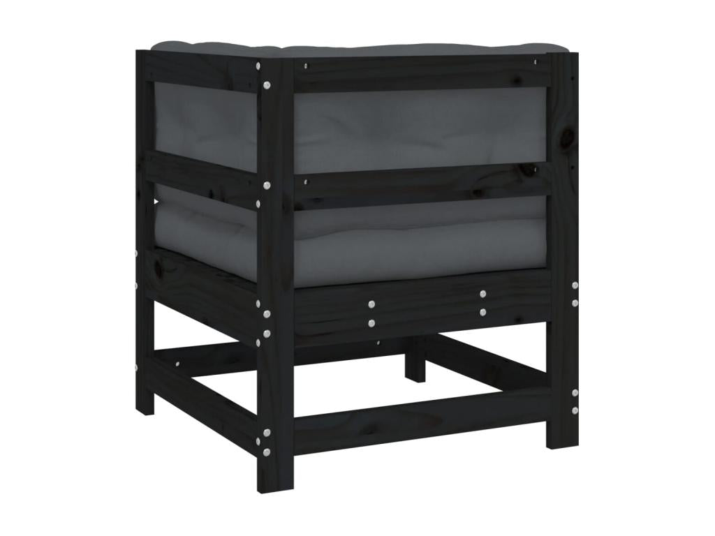 Divano in legno di pino nero