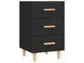 Comodino Nero 40x40x66 Mobenze d'ingénierie EKZH42645