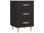 Comodino Nero 40x40x66 Mobenze d'ingénierie EKZH42645