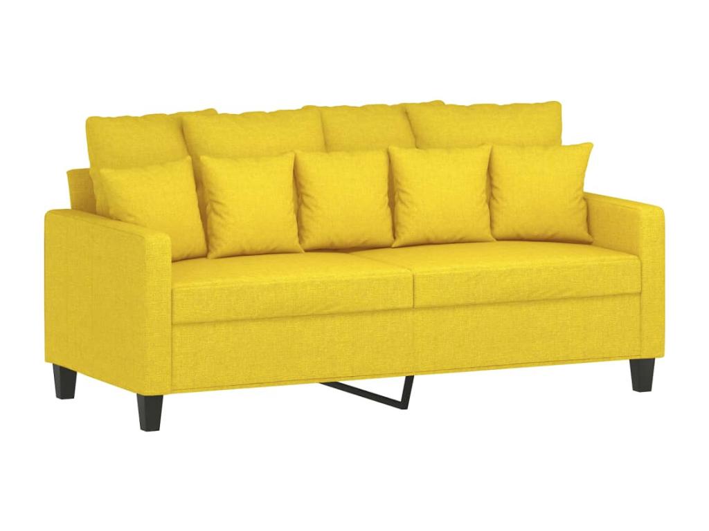 Mobili per la casa in tessuto giallo