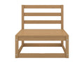 Set da giardino 8 pezzi marron miel Mobenze de pin massif VGCP80756