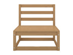 Set da giardino 8 pezzi marron miel Mobenze de pin massif VGCP80756