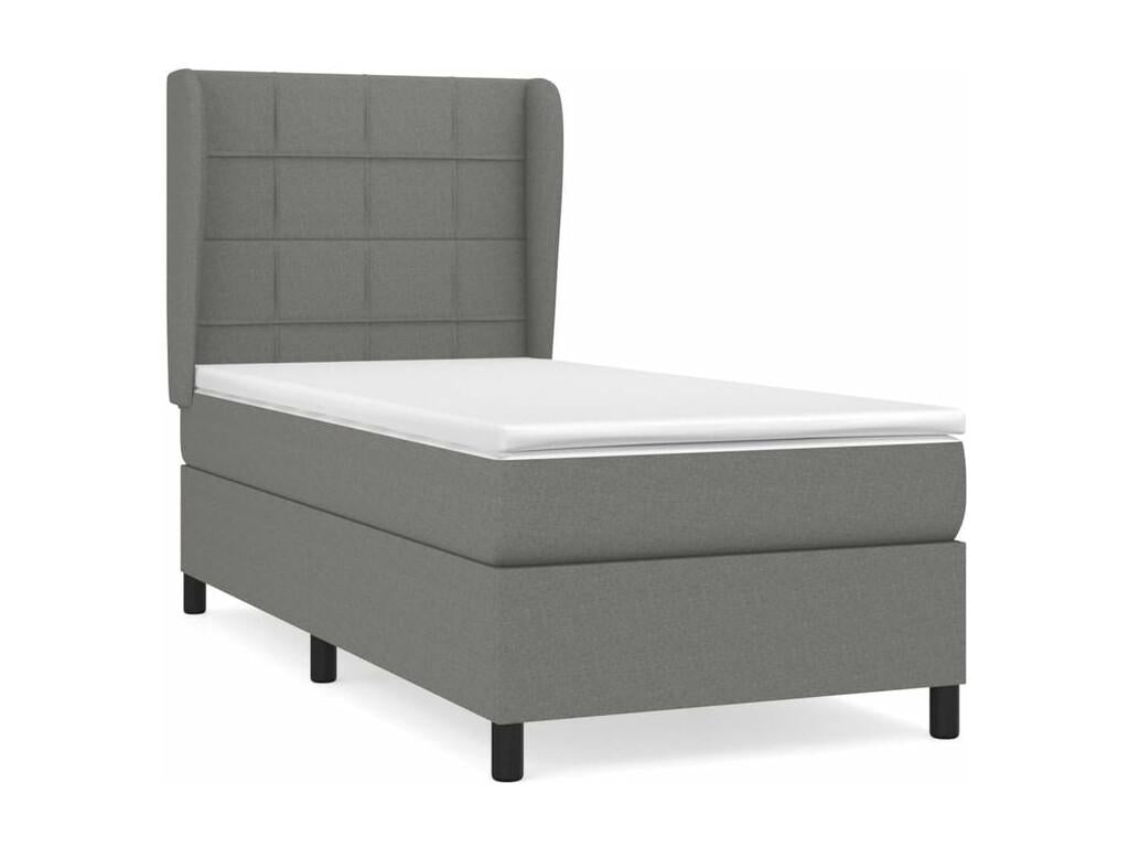 Materasso in tessuto bianco, 90 x 200 cm - dlz1766571570387