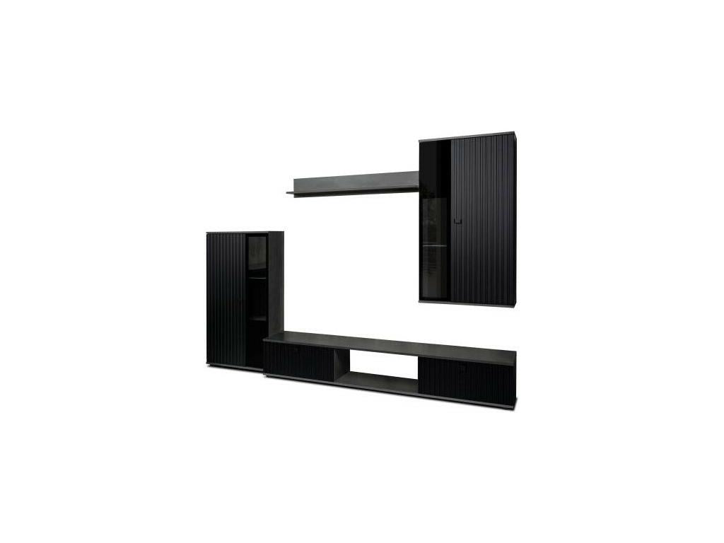 Mobile TV Ensemble Mobenze 240 cm nero CAEK29835