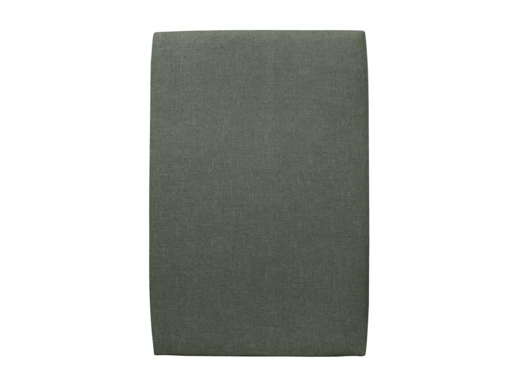 Tete de lit Tapissée Tissu Verde L 90 cm - Ep 10 cm rimbourré TCQN98923
