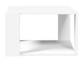 Tavolo basso bianco 51,5x51,5x30 cm bois d'ingénierie LYSW59494