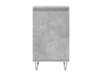 Buffet 2 pezzi cemento grigio 40x35x70 cm Mobenze d'ingénierie VEMV33724