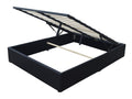 Letto contenitore nero Mobenze 180x200 cm con gambe et 14 Mobenze facile à monter et entretenir AOQV05424