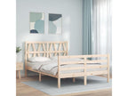Struttura letto con testiera petit double Mobenze massif KSDU46396