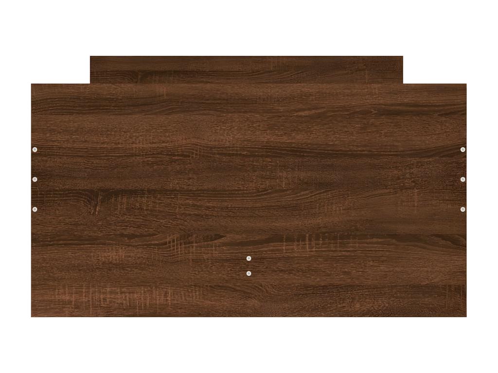 Materasso in legno di quercia marrone, 90 x 190 cm