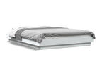 Struttura letto bianca, 140 x 200 cm