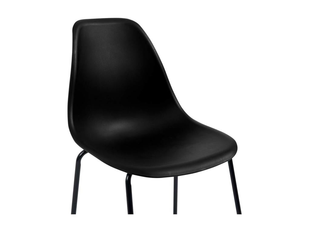 Sedie haute de bar nere Mobenze - Set di 4 NFUJ95937