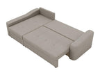 Divano d'angolo Mobenze 107 Bianco Fonction de couchage bedding box 253x148x88cm JQAG62734