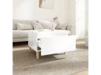 Table d'appoint Bianco brillante 50x46x35 cm Mobenze d'ingénierie SHBH08320