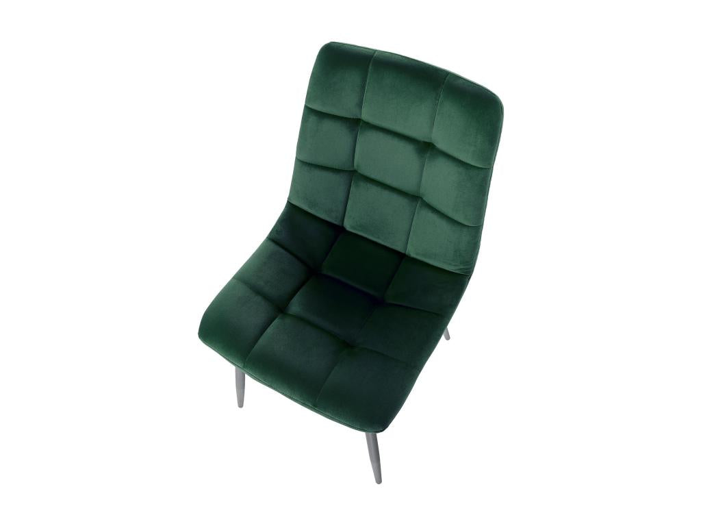 Set di 2 chaise longue da pranzo - Mobenze / Métal - Verde - Mobenze WCLE59664