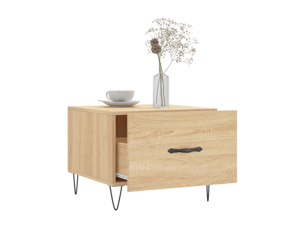 Tavolo basso Chêne Mobenze 50x50x40 cm Mobenze d'ingénierie QZSP46404