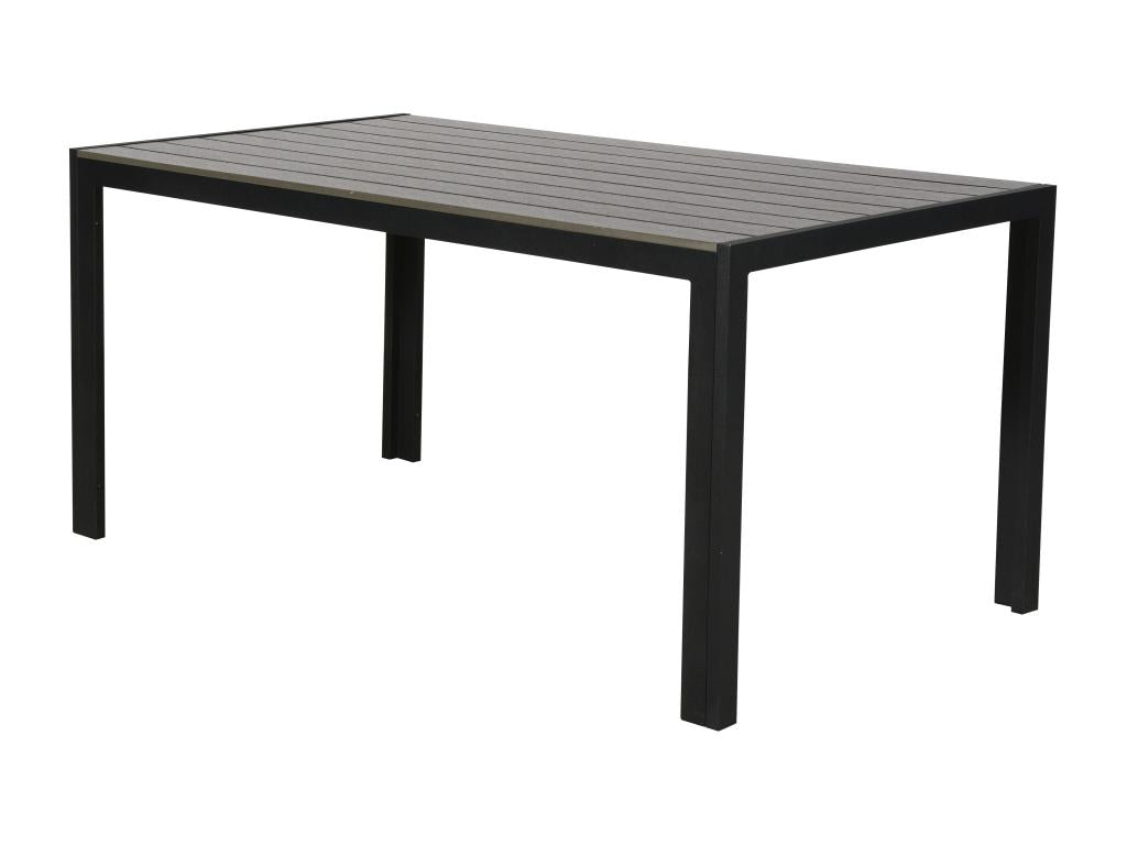 Mobenze Table de jardin 150 cm nero/grigio. WGNG27283
